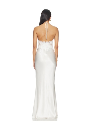 retrofete Costanza Dress in Ivory. Size XS. Also in M, S.