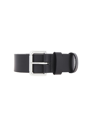 Polo Ralph Lauren Italian Saddle Leather Belt in Black. Size 34. Also in 32, 38, 40.