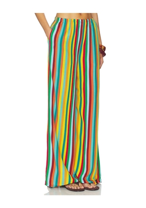 SIMONMILLER Nella Crepe Wide Leg Pant in Green. Size XS. Also in S, M, L, XL.