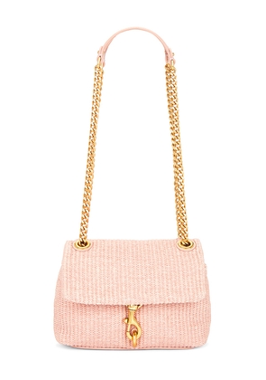 Rebecca Minkoff Edie Crossbody Bag in Pink.