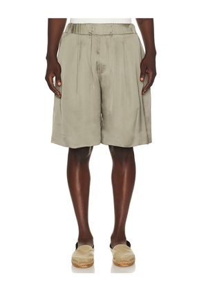 Sanea Collection Niran Shorts in Grey. Size S. Also in M, L, XL/1X.
