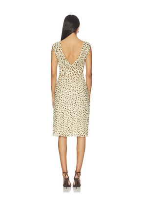 Posse Leo Dress in Beige. Size XXS. Also in M, S, XS.