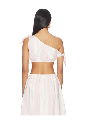 Posse Rosie Tie Top in Pink. Size XXS. Also in XS, S, M, L.
