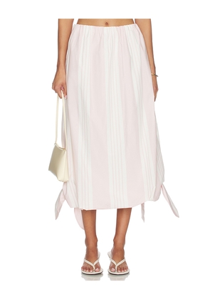 Posse Rosie Skirt in Pink. Size XXS. Also in XS, S, M, L, XL.