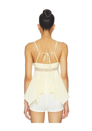 Tularosa Madeyln Top in Yellow. Size XXS. Also in XS, S, M, L, XL.