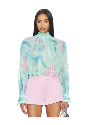 retrofete Olympia Top in Green. Size XXS. Also in S, M, L, XL.