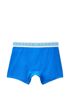 Versace cotton-jersey trunks - Blue