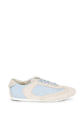 Ermanno Scervino brogue-detail scalloped sneakers - Blue