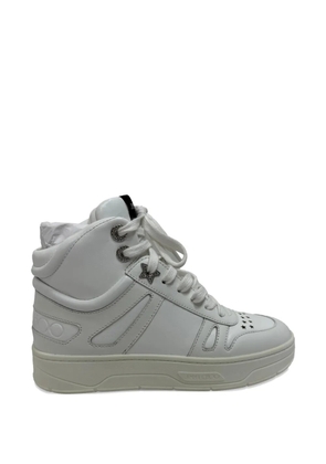 Jimmy Choo Pre-Owned Hawaii High-Top sneakers - White