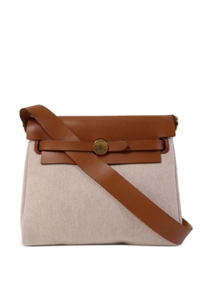Hermès Pre-Owned 20 Herbag Zip shoulder bag - Neutrals