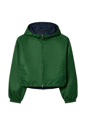 Tory Burch reversible cropped nylon jacket - Green