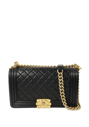 CHANEL Pre-Owned Boy quilted tote bag - Black