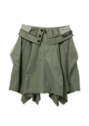 Andersson Bell upside-down asymmetric skirt - Green