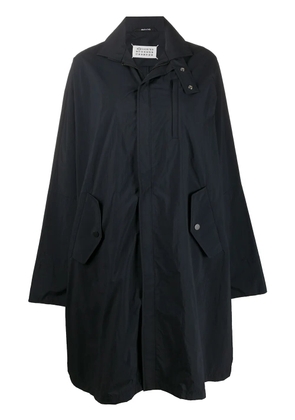 Maison Margiela A-line oversized raincoat - Blue
