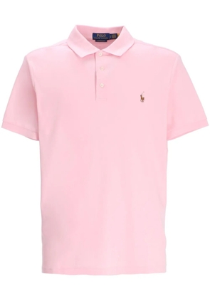 Polo Ralph Lauren logo-embroidered cotton polo shirt - Pink