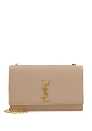 Saint Laurent medium Monogram leather shoulder bag - Neutrals