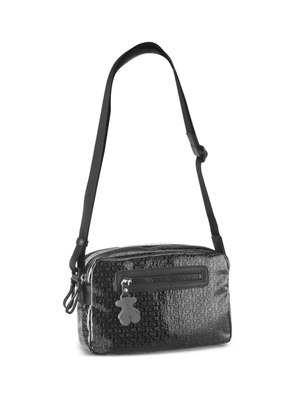 TOUS Lindsay logo shoulder bag - Black