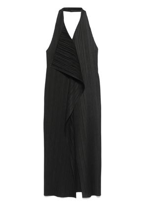 Pleats Please Issey Miyake Monthly Colors: November midi dress - Black
