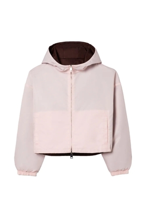 Tory Burch reversible cropped nylon jacket - Pink