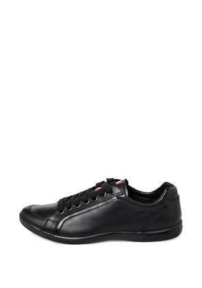 Prada Pre-Owned Prada Sport leather sneakers - Black
