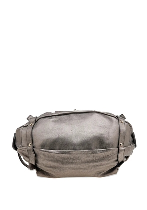 Ferragamo Pre-Owned Gancini leather tote bag - Grey