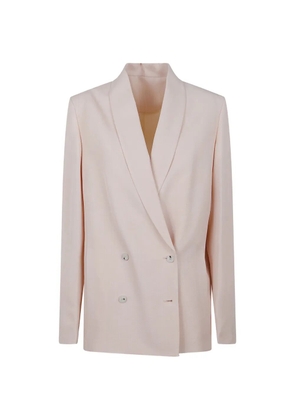 LouLou de Saison Minka double-breasted shawl-lapel blazer - Pink