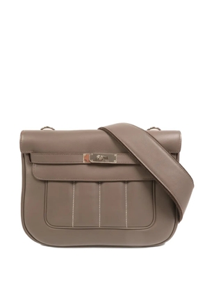 Hermès Pre-Owned Berline turn-lock shoulder bag - Grey