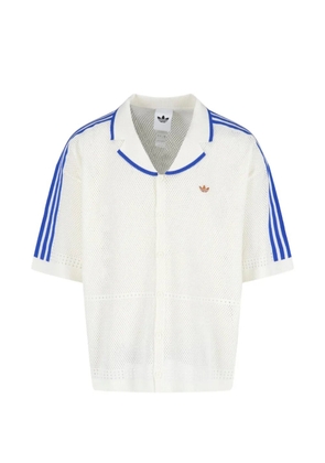 adidas Resort mesh-knit shirt - White