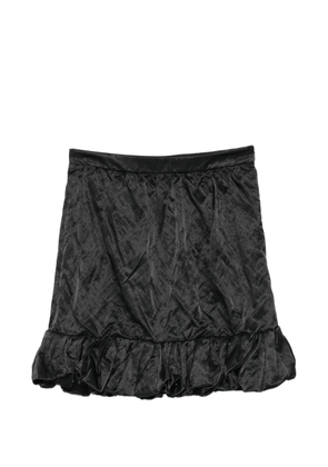 Chloé ruffled-hem mini skirt - Black
