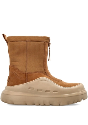 UGG PeakMod suede zip boots - Brown