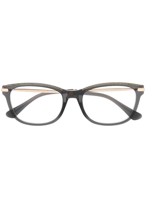 Jimmy Choo Eyewear angular glasses - Black