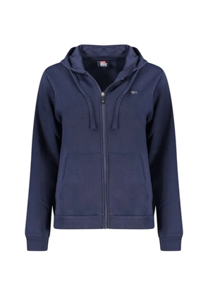 NORWAY 1963 zip-up cotton hoodie - Blue