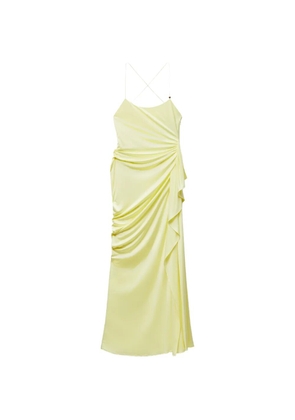 Versace draped viscose-jersey gown - Green