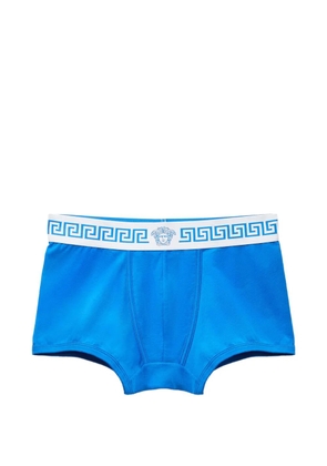 Versace cotton-jersey trunks - Blue