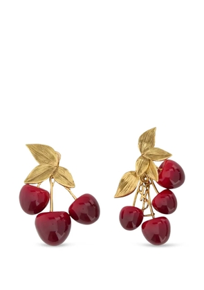 Saint Laurent Cassandre earrings - Red