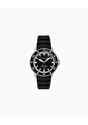 Sea Explorer Automatic Black Silicone Watch