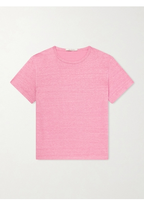 God's True Cashmere - Signature Linen T-Shirt - Men - Pink - S