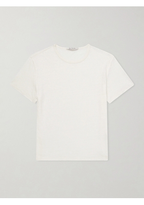 God's True Cashmere - Signature Linen T-Shirt - Men - White - XS