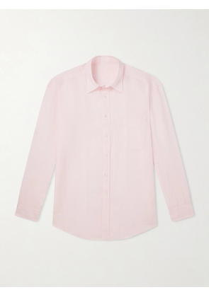 Anderson & Sheppard - Linen Shirt - Men - Pink - XS