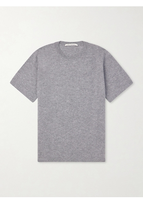 God's True Cashmere - Cashmere T-Shirt - Men - Gray - XS