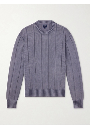 Noah - Organic Cotton Sweater - Men - Blue - S