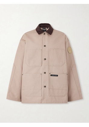 Canada Goose - Beaumont Corduroy-Trimmed Cotton Jacket - Men - Neutrals - S