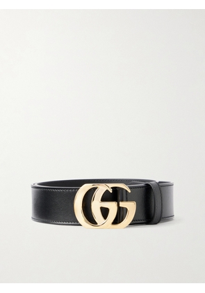 Gucci - GG Marmont 3.5cm Leather Belt - Men - Black - EU 85