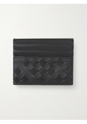 Bottega Veneta - Intrecciato Leather Cardholder - Men - Black