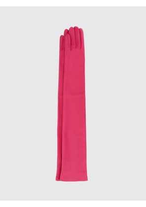 BALENCIAGA Gloves Woman color Burgundy