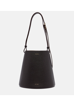 Calvin Klein Collection Orbita Small leather bucket bag