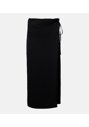 Calvin Klein Collection Hallie striped midi skirt