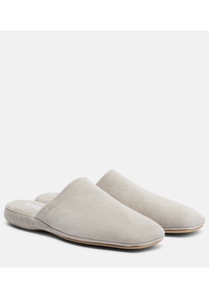 Calvin Klein Collection Hugh suede slippers