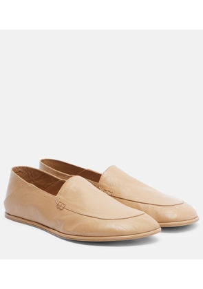 Calvin Klein Collection Vela leather loafers
