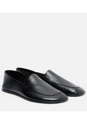 Calvin Klein Collection Vela leather loafers